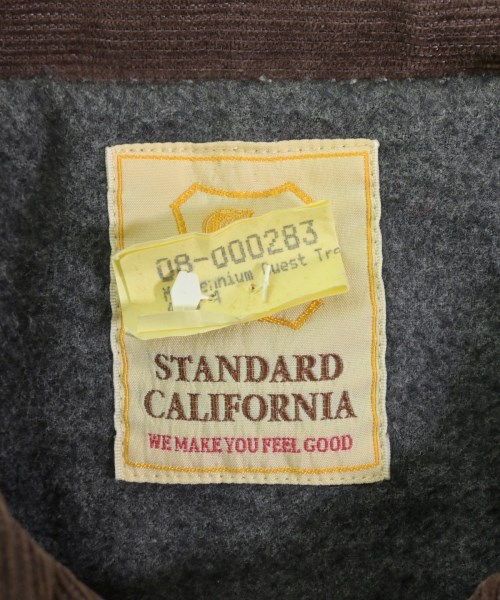 standard california（スタンダードカリフォルニア）ステンカラーコート カーキ サイズ:L メンズ/2200636571198