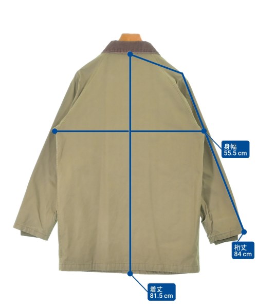 standard california（スタンダードカリフォルニア）ステンカラーコート カーキ サイズ:L メンズ/2200636571198