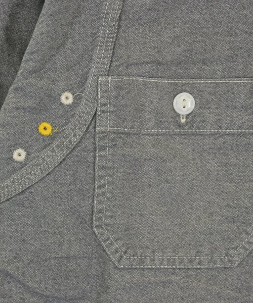 standard california（スタンダードカリフォルニア）カジュアルシャツ グレー サイズ:L メンズ/2200636571341