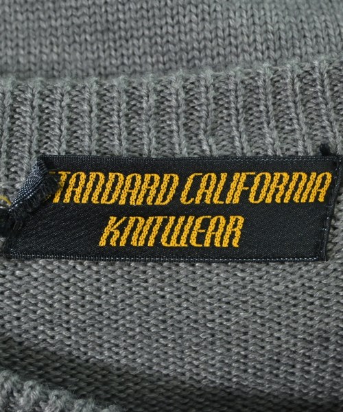standard california（スタンダードカリフォルニア）ニット・セーター グレー サイズ:S メンズ/2200636571365