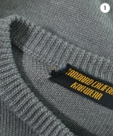 standard california（スタンダードカリフォルニア）ニット・セーター グレー サイズ:S メンズ/2200636571365