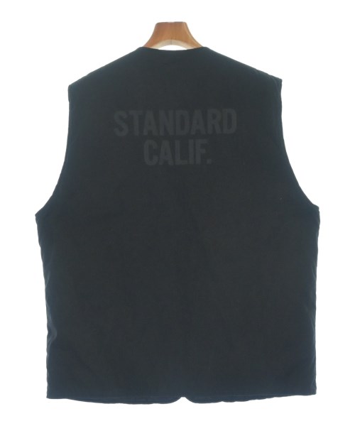 standard california（スタンダードカリフォルニア）ダウンジャケット/ダウンベスト 黒 サイズ:XL メンズ/2200622638119