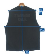 standard california（スタンダードカリフォルニア）ダウンジャケット/ダウンベスト 黒 サイズ:XL メンズ/2200622638119