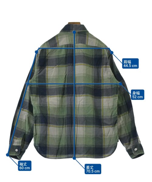 standard california（スタンダードカリフォルニア）カジュアルシャツ 緑 サイズ:L レディース/2200616699027