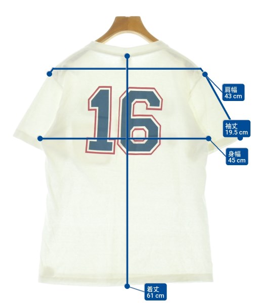 standard california（スタンダードカリフォルニア）Tシャツ・カットソー 白 サイズ:S レディース/2200700356034