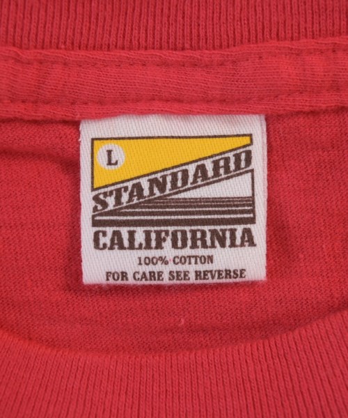 standard california（スタンダードカリフォルニア）Tシャツ・カットソー 赤 サイズ:L メンズ/2200704701472