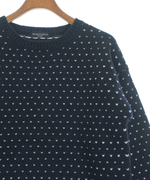standard california（スタンダードカリフォルニア）ニット・セーター 紺 サイズ:S メンズ/2200638699197