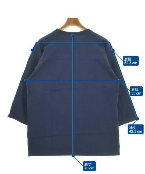 standard california（スタンダードカリフォルニア）Tシャツ・カットソー 紺 サイズ:L メンズ/2200643152441