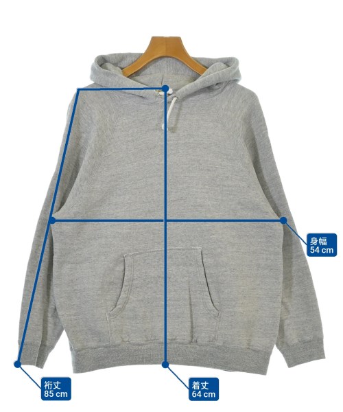 standard california（スタンダードカリフォルニア）パーカー グレー サイズ:M メンズ/2200643152632