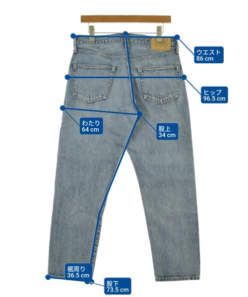 standard california（スタンダードカリフォルニア）デニムパンツ 紺 サイズ:32(L位) メンズ/2200652937268