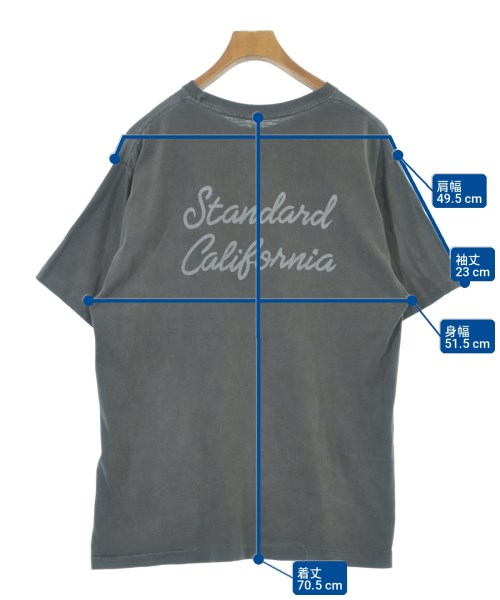 standard california（スタンダードカリフォルニア）Tシャツ・カットソー グレー サイズ:L メンズ/2200702191060