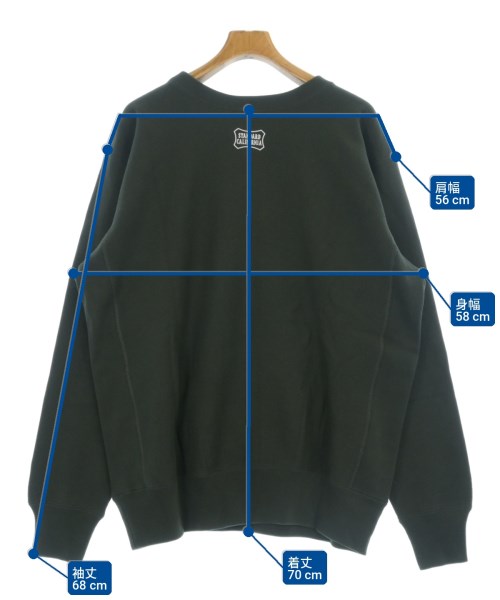 standard california（スタンダードカリフォルニア）スウェット 緑 サイズ:XL メンズ/2200722988121