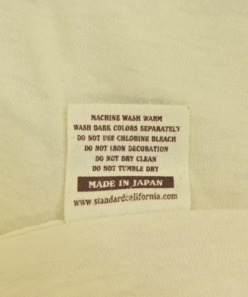 standard california（スタンダードカリフォルニア）Tシャツ・カットソー 白 サイズ:M メンズ/2200720471373