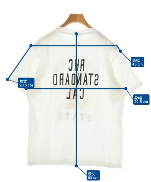 standard california（スタンダードカリフォルニア）Tシャツ・カットソー 白 サイズ:L メンズ/2200720431261