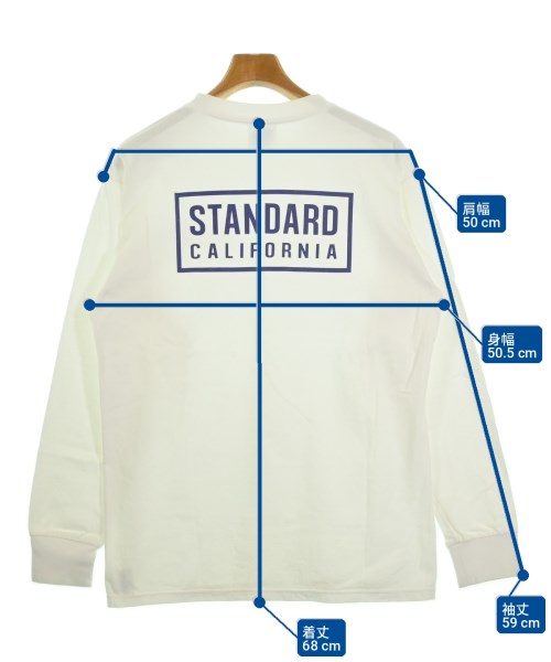 standard california（スタンダードカリフォルニア）Tシャツ・カットソー 白 サイズ:M メンズ/2200721612478