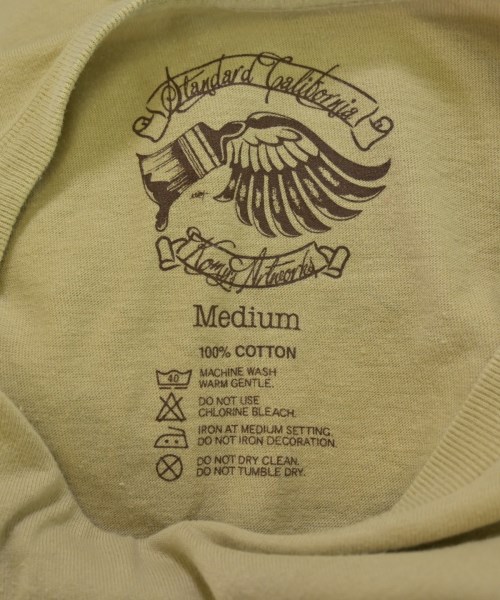 standard california（スタンダードカリフォルニア）Tシャツ・カットソー ベージュ サイズ:M メンズ/2200721612690