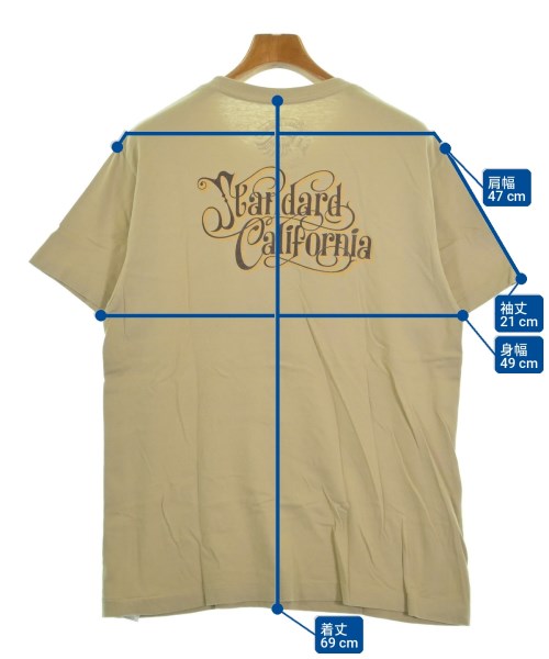 standard california（スタンダードカリフォルニア）Tシャツ・カットソー ベージュ サイズ:M メンズ/2200721612690