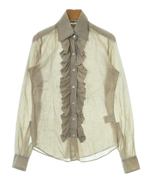 SHARE SPIRIT(シェアスピリット)カジュアルシャツ ベージュ サイズ:36(S位)/2200627684197