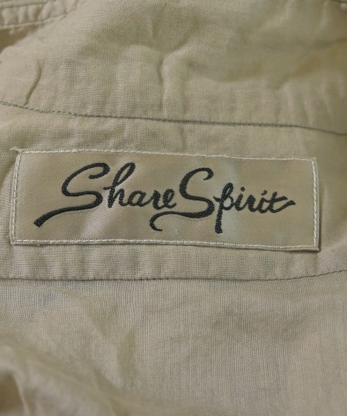 SHARE SPIRIT（シェアスピリット）カジュアルシャツ ベージュ サイズ:36(S位) レディース/2200627684197