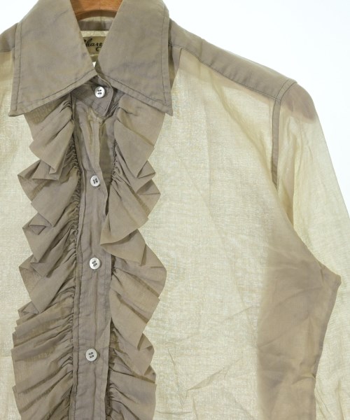SHARE SPIRIT（シェアスピリット）カジュアルシャツ ベージュ サイズ:36(S位) レディース/2200627684197