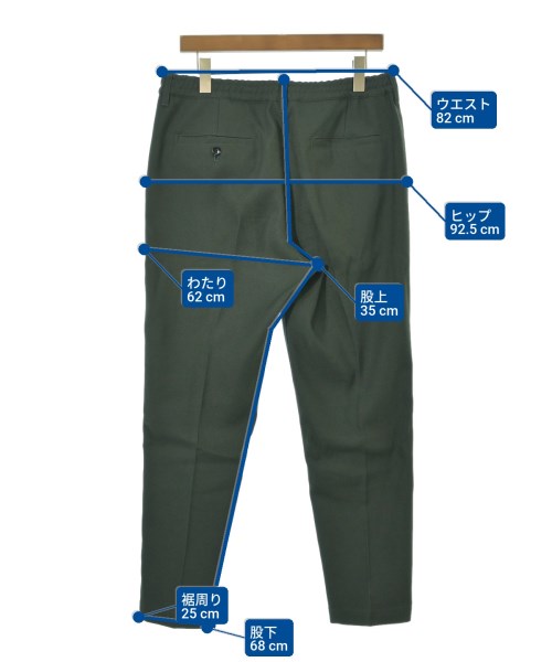 MR.OLIVE（ミスターオリーブ）スラックス 緑 サイズ:-(M位) メンズ/2200645131031