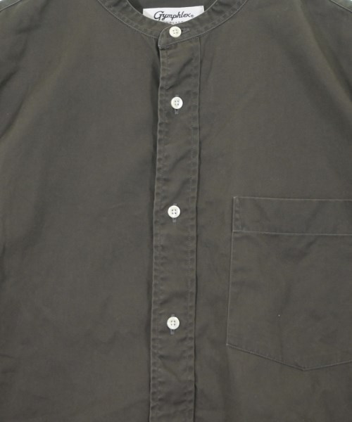 Gymphlex（ジムフレックス）カジュアルシャツ 茶 サイズ:M メンズ/2200626013127