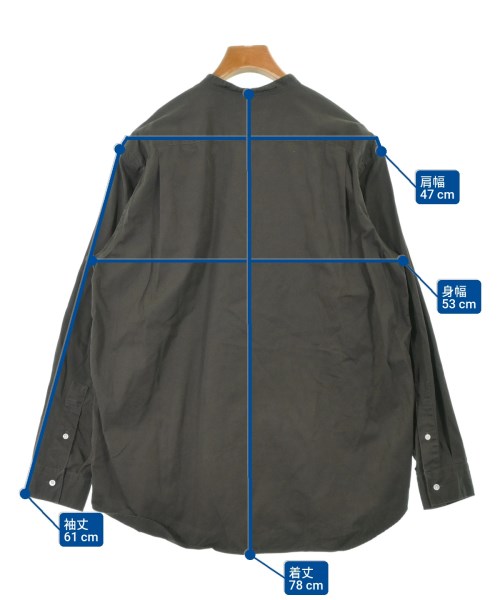 Gymphlex（ジムフレックス）カジュアルシャツ 茶 サイズ:M メンズ/2200626013127