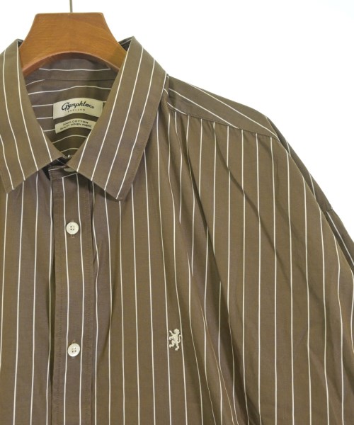 Gymphlex（ジムフレックス）シャツワンピース 茶 サイズ:12(S位) レディース/2200640446031