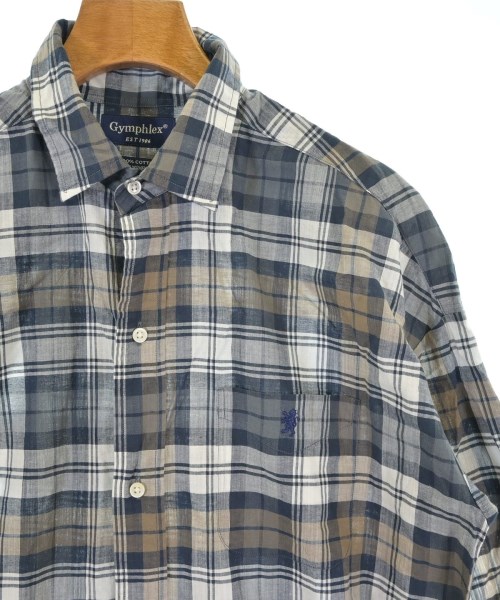 Gymphlex（ジムフレックス）シャツワンピース 紺 サイズ:12(S位) レディース/2200620798099