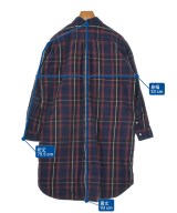 Gymphlex（ジムフレックス）シャツワンピース 紺 サイズ:14(M位) レディース/2200627529122