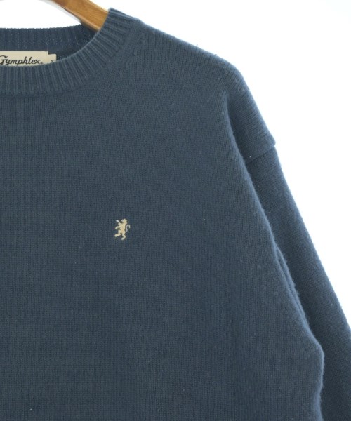 Gymphlex（ジムフレックス）ニット・セーター 青 サイズ:M メンズ/2200642901033