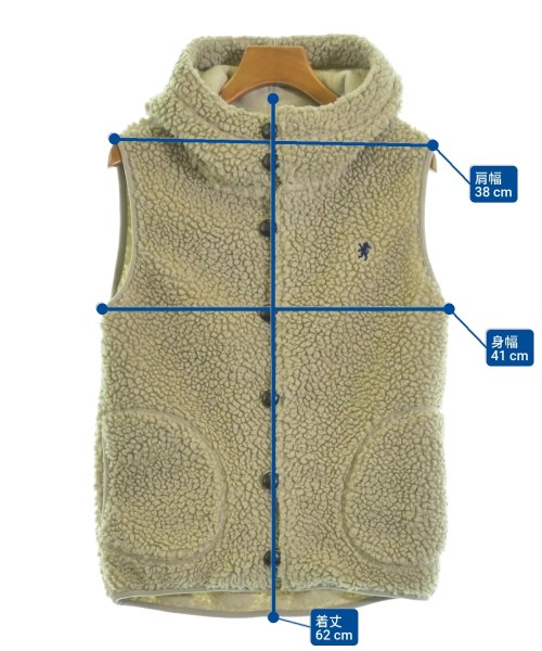 Gymphlex（ジムフレックス）ブルゾン ベージュ サイズ:12(S位) レディース/2200643164024