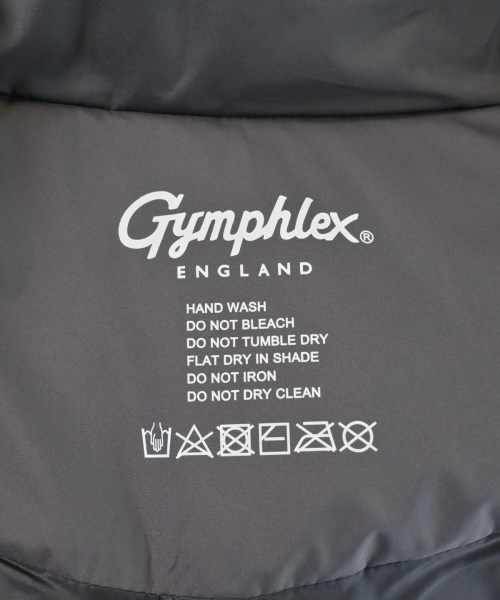 Gymphlex（ジムフレックス）ダウンジャケット/ダウンベスト グレー サイズ:L メンズ/2200643900011