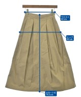 Gymphlex（ジムフレックス）ロング・マキシ丈スカート ベージュ サイズ:12(S位) レディース/2200644577052