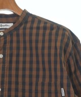 Gymphlex（ジムフレックス）カジュアルシャツ 茶 サイズ:L メンズ/2200623381090