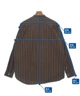 Gymphlex（ジムフレックス）カジュアルシャツ 茶 サイズ:L メンズ/2200623381090