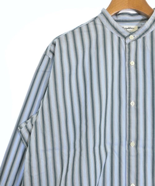 Gymphlex（ジムフレックス）カジュアルシャツ 青 サイズ:14(M位) レディース/2200622447049