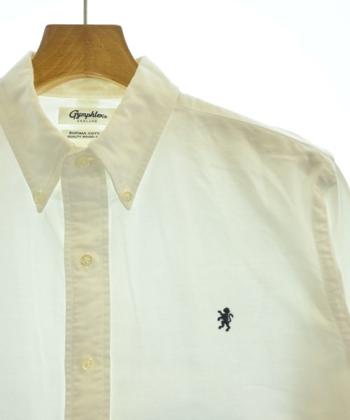 Gymphlex（ジムフレックス）カジュアルシャツ 白 サイズ:L メンズ/2200628292032