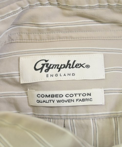 Gymphlex（ジムフレックス）カジュアルシャツ ベージュ サイズ:M メンズ/2200628957085