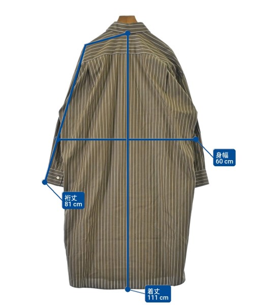 Gymphlex（ジムフレックス）シャツワンピース 茶 サイズ:12(S位) レディース/2200669780185