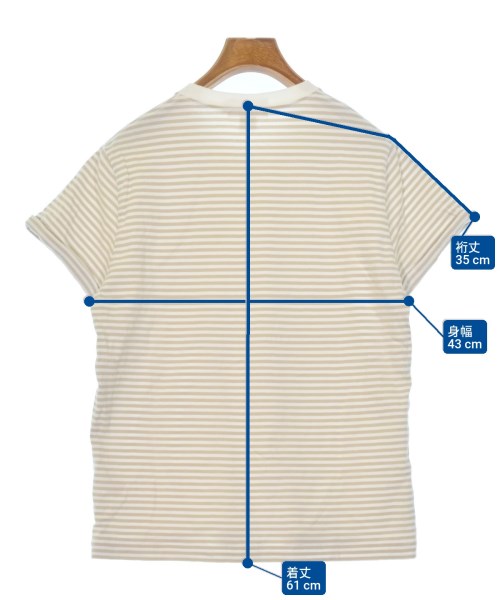 Gymphlex（ジムフレックス）Tシャツ・カットソー ベージュ サイズ:14(M位) レディース/2200675405027