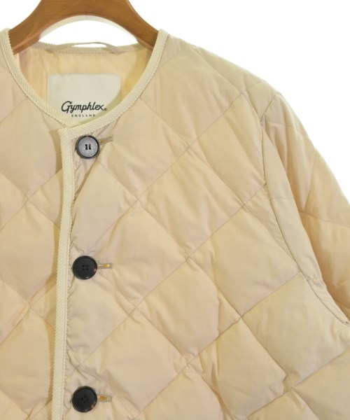 Gymphlex（ジムフレックス）ダウンジャケット/ダウンベスト ベージュ サイズ:12(S位) レディース/2200670118014