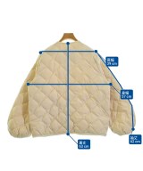 Gymphlex（ジムフレックス）ダウンジャケット/ダウンベスト ベージュ サイズ:12(S位) レディース/2200670118014