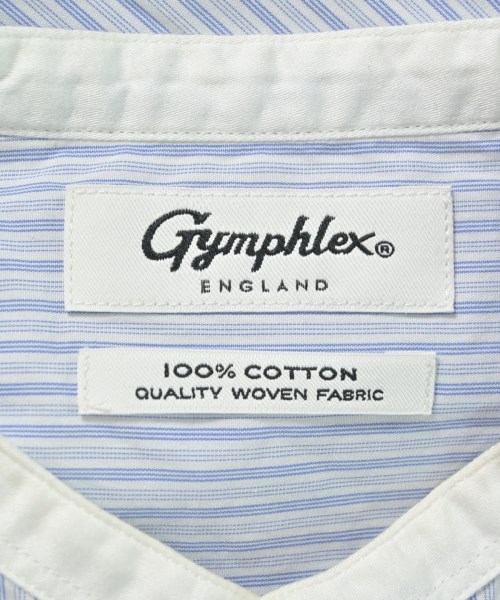 Gymphlex（ジムフレックス）シャツワンピース 青 サイズ:14(M位) レディース/2200679975014