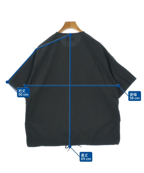 Gymphlex（ジムフレックス）カジュアルシャツ 黒 サイズ:L メンズ/2200656887118