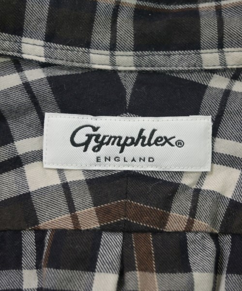 Gymphlex（ジムフレックス）カジュアルシャツ 黒 サイズ:M メンズ/2200656740024