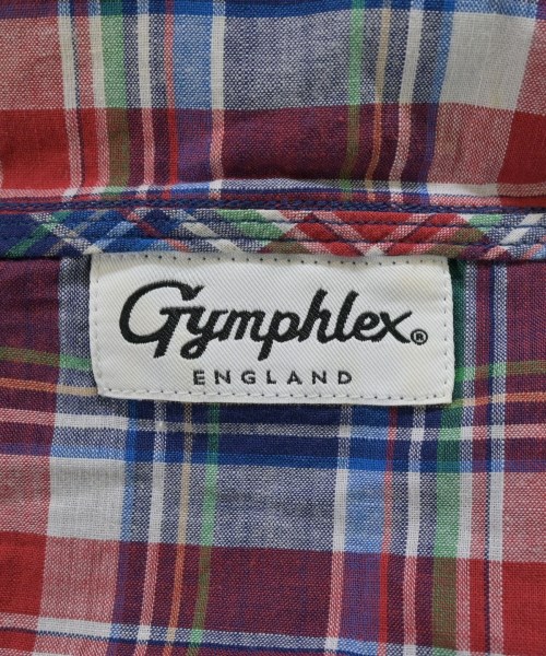 Gymphlex（ジムフレックス）カジュアルシャツ 青 サイズ:M メンズ/2200661625248
