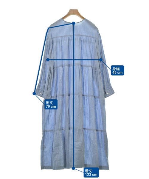 Gymphlex（ジムフレックス）シャツワンピース 青 サイズ:14(M位) レディース/2200645063011