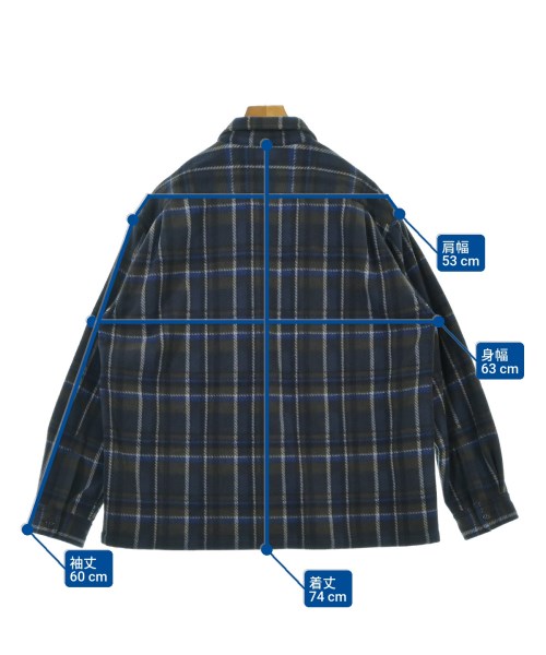 Gymphlex（ジムフレックス）カジュアルシャツ グレー サイズ:L メンズ/2200646057019