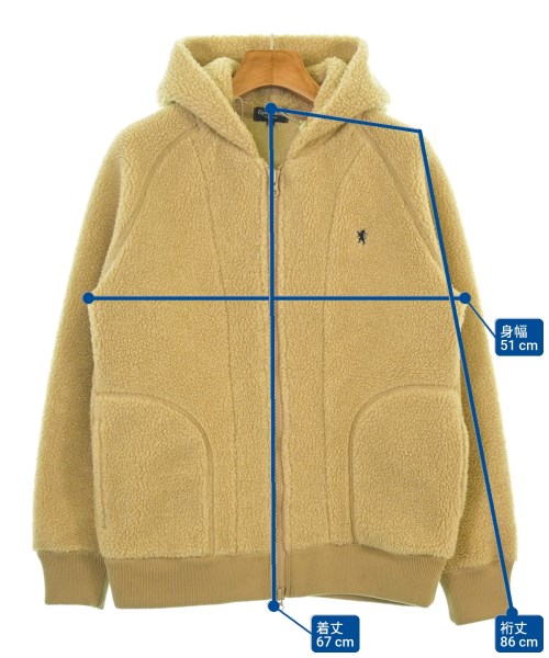 Gymphlex（ジムフレックス）ブルゾン ベージュ サイズ:16(L位) レディース/2200646313023